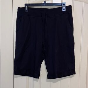 Hanes Black Athletic Shorts Classic Comfort
